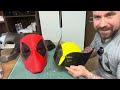 How to Put Together Deadpool and Wolverine 3d Printed Helmets with Magnets and Gloop Raw Color Print