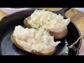 Loaded Shrimp Baked Potato Recipe | Loaded Twice Baked Potato