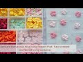 ROYAL ICING FLOWERS TUTORIAL ~ How to make 4 simple & beautiful flowers