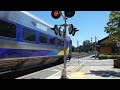 Amtrak San Joaquins Siemens Venture Cabcar First Test Run