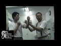 Wan Kam Leung with Allan Graham Demonstrating Wing Chun Applications