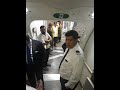 Air India flight delayed for 2 hrs after boarding because of one crew member late arrival.
