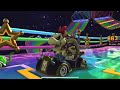 Rainbow Road Wii in Mario Kart Tour | All Track Variants gameplay