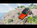 OFFROAD CAR JUMP - TRACK EXTREME  - CRASH BeamNG.drive