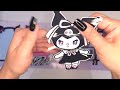 [무료도안]💜paperdiy💜sanrio 산리오 쿠로미 드레스룸 꾸미기 스티커 kuromi dress room deco sticker  #asmr