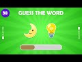Guess the Words by Emojis 🤔💭
