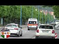 044 - Ambulanza Fiat Ducato x290 Bresciasoccorso in sirena/Italian ambulance responding