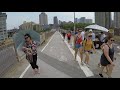 Loud Bicycle Car Horn on the Brooklyn Bridge - July 4th, 2018 (Raw Version)