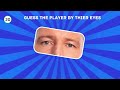Guess The IPL Player by Their Eyes  | IPL 2024 | Cricket Quiz