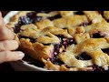 How To Make The Ultimate Blueberry Pie Recipe + Flaky Crust