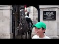 DISRESPECTFUL TOURISTS REFUSE TO RELEASE IGNORING the signs and provoking the Guard!!!