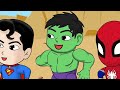 Evolution of HULK Vs Evolution of SUPER-MAN Arm Wrestling Fight : Who Is The King Of Super Heroes ?