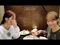 Chaewon struggles from eating too much & calls herself a pig (mukbang moments)