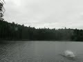 Mount Maxwell Lake ropeswing backflip