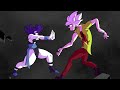 Ultra Instinct Shaggy vs Alma, DragonBall animation