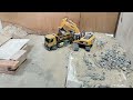 bulldozer push car truck ,RC TRCUK THE POWER CAR​,ឡានជាប់ផុង,អាបុលទាញឡានដឹកដី