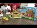 Decorating SUPER MARIO GINGERBREAD CASTLE 🍄⭐️ | DIY Christmas Candy Gingerbread House #vlogmas20