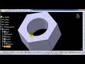 ISO M8 Hex Nut CATIA Video Tutorial