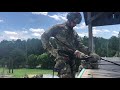 US Army Fort Benning Infantry OSUT Basic Training Eagle Tower Rappel 2020