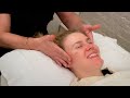 ASMR Indian Head Massage in London (ASMR, Real person ASMR)