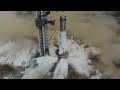IGNITION! SpaceX Starship Super Heavy Booster 10 Static Fire Test (Drone Cam)