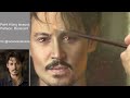 Painting Time Lapse - Johnny Depp