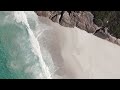 4K Albany Seascape Aerial Relaxation Session - Featuring Over 100 Sharks Swimming In The Shallows