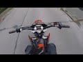 KTM EXC 125 | RAW | Wheelies | fmf shorty