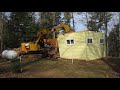 Old North Woods Wisconsin Cabin demolition #3...