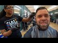 💈Haircut by ‘Kim’ in Memphis, Tennessee (60 FPS ASMR UNEDITED) 🇺🇸