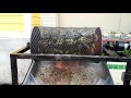 Roasting Hatch New Mexico Green Chilies