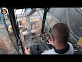 Volvo EC750E Excavator in Cab View