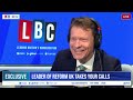 Reform UK leader says Tory MPs have tried to defect to his party | LBC