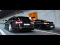 Through The Late Night | Audi RS6 X BMW M6 | 4K