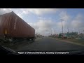 Driving from Berbice River Bridge all the way to Georgetown, ACCIDENT CAUGHT ON CAMERA