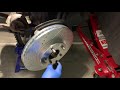 2016 Mazda 6:  Replacing the front brake pads and rotors