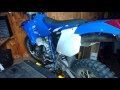 2004 Yamaha WR450F - start up