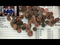 STRANGE GOLD COLORED COIN FOUND INSIDE ROLL OF PENNIES! COIN ROLL HUNTING PENNIES | COIN QUEST