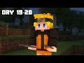 I Survived 100 Days as NARUTO in HARDCORE Minecraft