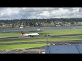 Delta A319-114 landing PDX