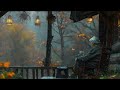Melodic Rain| Calming Piano and Rainfall for Stress Relief and Relaxation