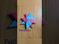 How to make an origami paper double Ninja Star ⭐