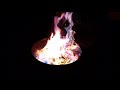 ASMR Forest & Fire Burning Sound & Slow Background Motion On Loop natural sounds asmr for sleep