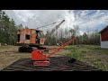 New Machine Shop Yard Equipment - Bantam C35 Dragline Crane - Restoration Project