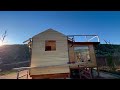 I AM BUILDING A TOILET AND BATHROOM IN MY WOODEN HOUSE - Full Video from start to finish