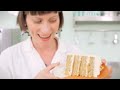 Banana, Peanut Praline & Toasted Meringue Cake - get the full recipe & tutorial | Cupcake Jemma