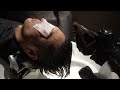 Asami Vlog x JAPANESE SHAMPOO ASMR | Haircut and carbonated shampoo from popular hairstyle salon