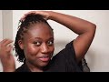 I INSTALLED MY OWN MICROLOCS BECAUSE I NEEDED A CHANGE | DIY MICROLOCS WITH  TWO STRAND TWIST