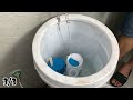 How to make your own PVC drain pipe and trash filter to reuse water for free Anyone can do it