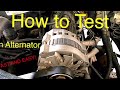 How to Test an Alternator (fast and simple)